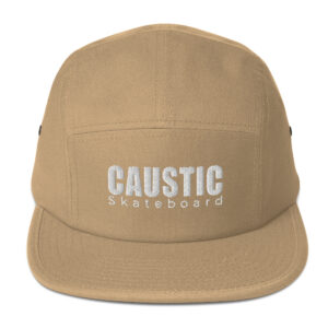 Casquette 5 Panneaux Caustic Skateboard Brand