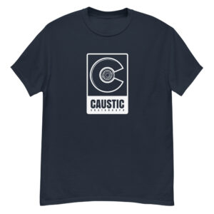 T-shirt épais Caustic Skateboard - Logo
