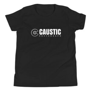T-shirt à Manches Courtes pour Adolescent Caustic Skateboard