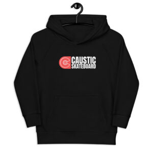 Sweat à capuche écologique pour enfants - Caustic Skateboard - Team
