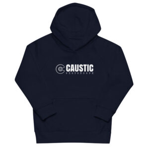 Sweat à capuche écologique pour enfants - Caustic Skateboard Kid