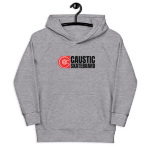 Sweat à capuche écologique pour enfants - Caustic Skateboard - Team