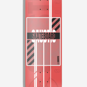 Planche Caustic Skateboard - Red