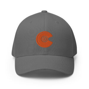 Casquette FLEXFIT Caustic Skateboard - Grey/ Orange