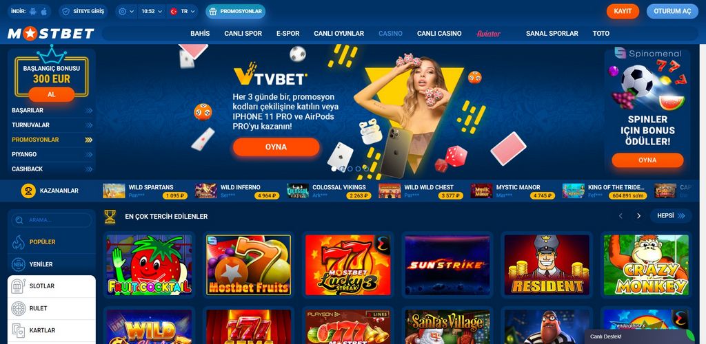 Mostbet: online sázkové pracoviště a kasino v České republice